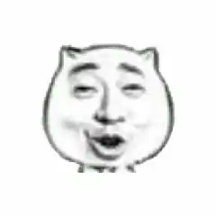  表情猥琐猫人脸系列表情无白底版