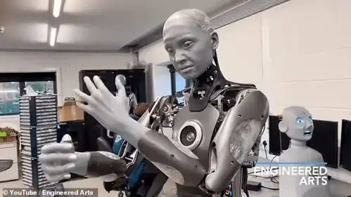  世界最先进仿真机器人亮相,表情动作逼真令人毛骨悚然