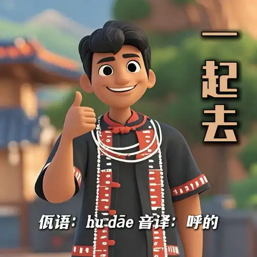  当ai遇上佤族文化,超萌佤语表情包来袭