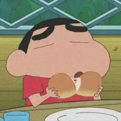 蜡笔小新好好吃表情包