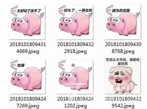  抖音粉猪吃屎表情包粉猪吃屎图片高清版软件下载
