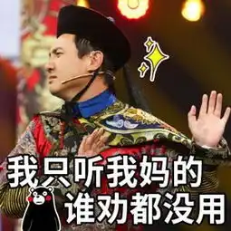  沈腾吹彩虹屁表情包我随我妈,貌美如花