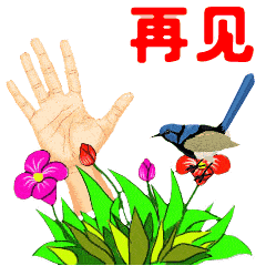  漂亮的再见表情包,再见打招呼图片,再见表情包挥手动图