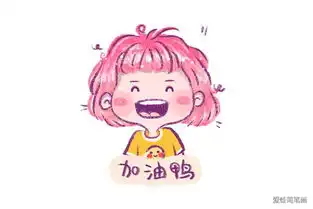 可爱女孩表情包简笔画少