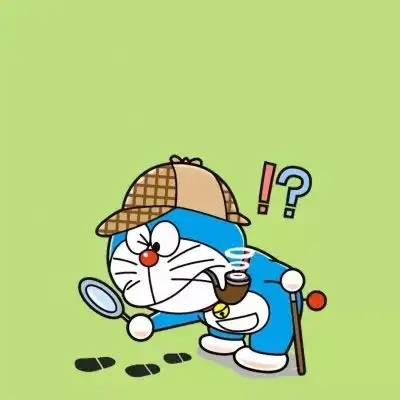  叮当猫头像哆啦a梦微信头像火爆