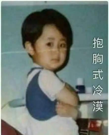 父亲的身影表情包庆生