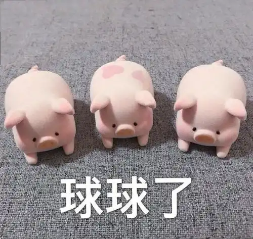  大家有没有lulu猪的表情包呢