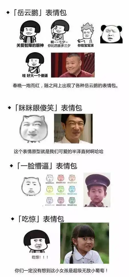 这下知道平常用的表情包来自哪里了吧马去涨姿势 这下知道平常用的表情包来自哪里了吧马去涨姿势