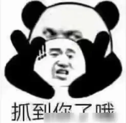  熊猫头很坏坏表情我们之间的事,可千万不要告诉别人哦