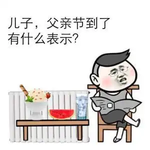 父亲的身影表情包父母