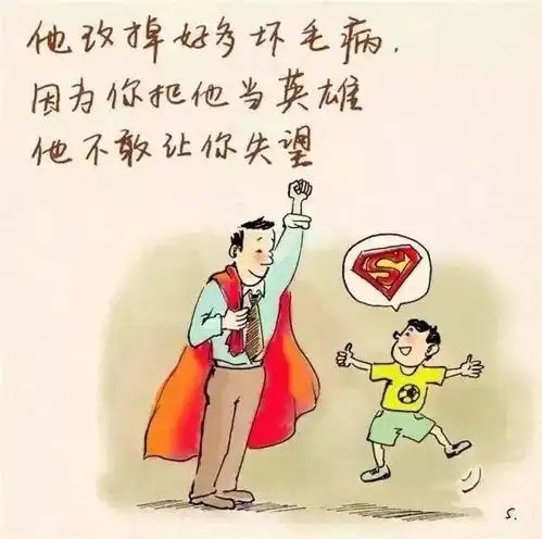  父亲节我在努力长大,请你慢慢变老
