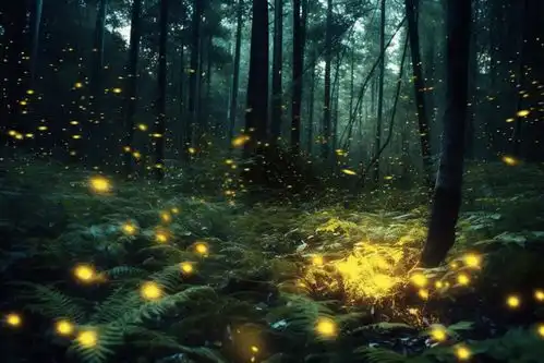 晚上好表情图搞笑的萤火