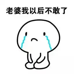  向老婆认错专用表情包
