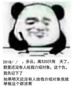  熊猫人记仇套图表情包