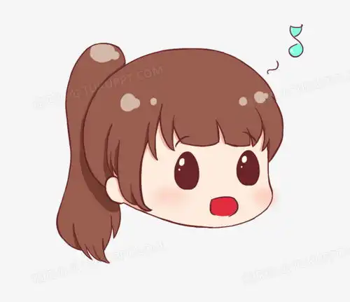  卡通女孩头像开心表情包png图片素材免费下载头像png29002500像素