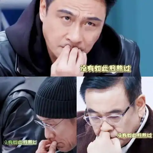  吴镇宇被向佐的演技,憋成表情包,网友满朝文武支支吾吾
