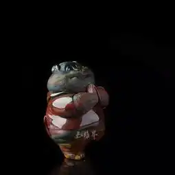  鉴赏丨印度七彩玛瑙俏色巧雕,看金刚的表情差点被吓到