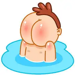  屁股脸男孩情侣头像屁股脸表情包下载动图图片乐游网游戏下载