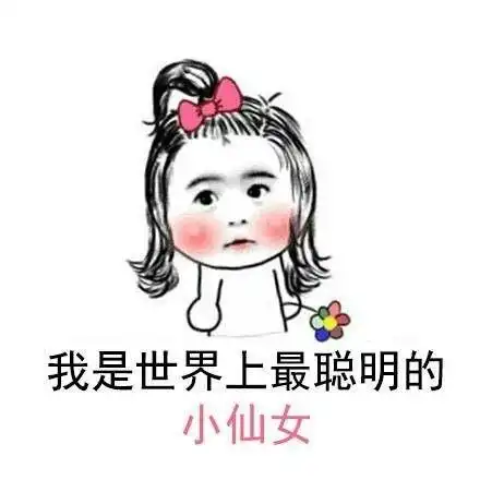  表情包反正我就是小仙女