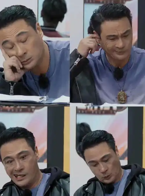  吴镇宇上综艺被做成表情包,费曼评论区耍宝补刀,笑死了