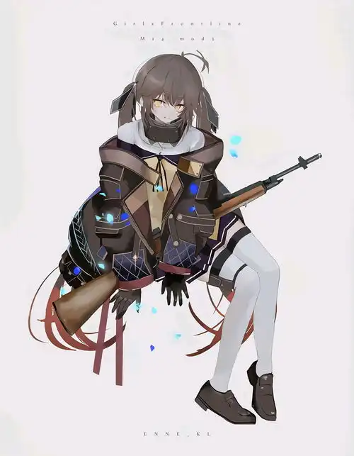  少女前线美图合集第八期非洲战神m14