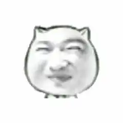  表情猥琐猫人脸系列表情无白底版