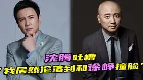  脱口秀沈腾吐槽黄渤长得搞笑,模仿徐峥表情包