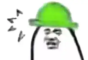  要坚强绿帽子表情包