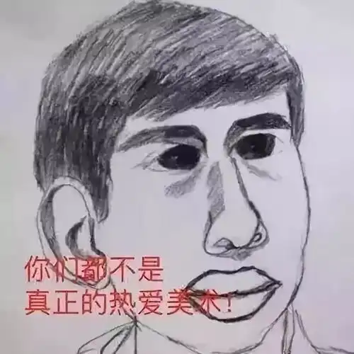 只会画表情包孪生画室教你提前起步素描头像 只会画表情包孪生画室教你提前起步素描头像