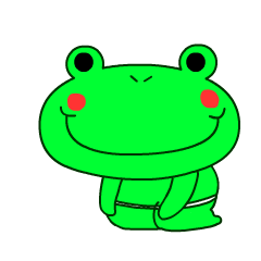  微信表情微笑大嘴娃