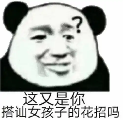 熊猫写字表情包原图男人