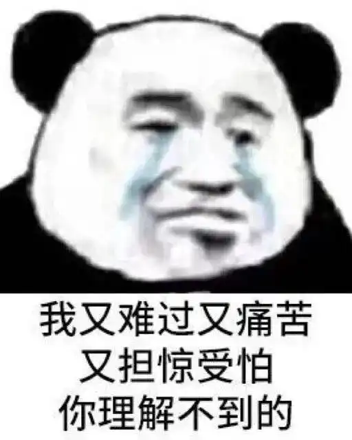  熊猫头表情包i发生甚么事了