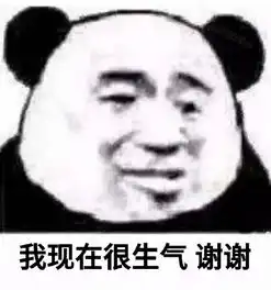 生气熊猫表情包动图推销