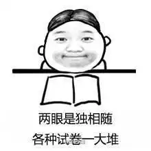  期末考试季一人我饮酒醉表情包横空出世