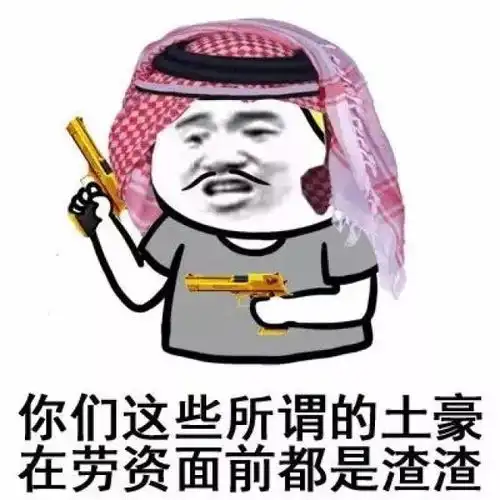 土豪表情包表情包