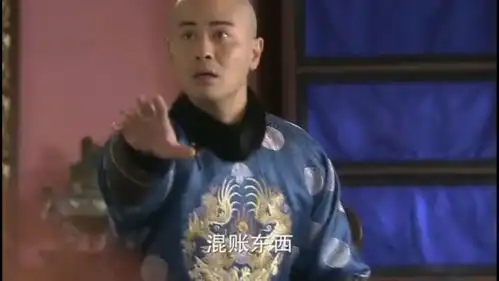  十爷踢到若曦,谁注意到每个人的表情老四要揍人,老九像看戏