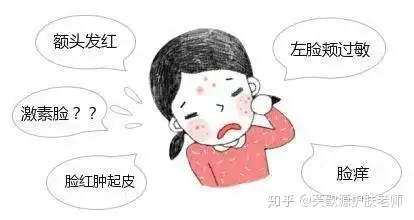  鼻子周围长红包长红疹子是激素皮炎还是玫瑰痤疮