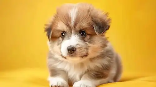  狗狗动物可爱宠物表情高清犬科小狗欢乐活力广告素材下载至来源处