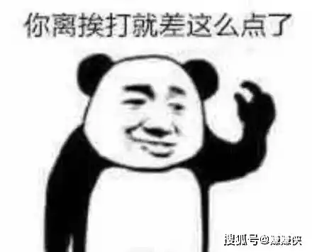  经典熊猫头表情包图片