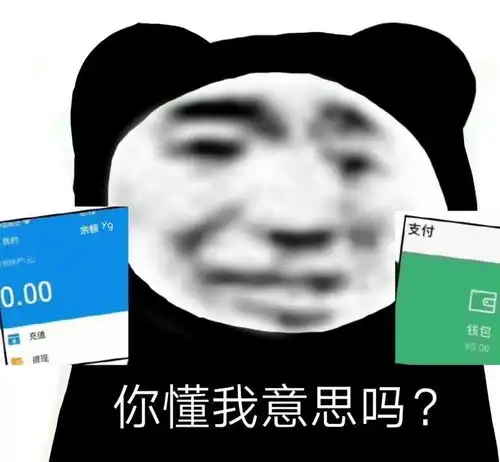  表情包你懂我的意思吗