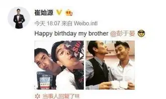 生日快乐恶搞表情包彭于