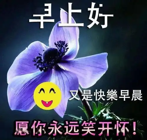  早上好问候语表情图片早上好最新祝福语
