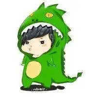  小绿恐龙情侣头像微信头像图片大全