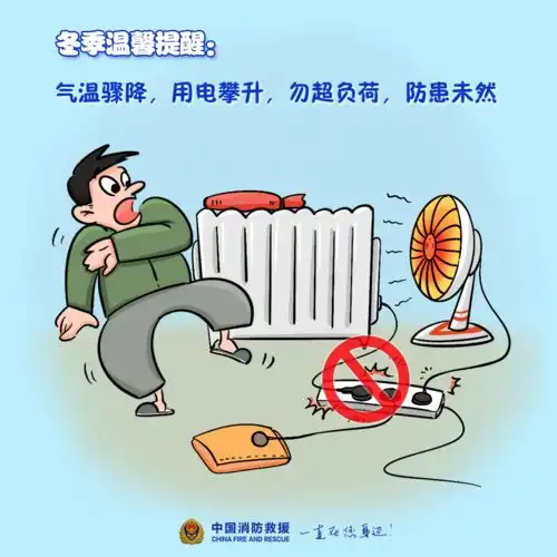  叮一份来自阿消的冬季消防安全提示请注意查收