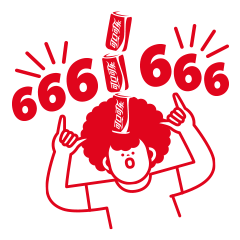  可口可乐密语瓶表情包无水印版