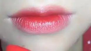鞠躬谢谢的表情包口红