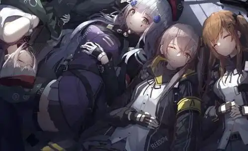  少女前线5周年庆典,官方coser倒地就睡,是还原角色还是太累了