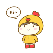  熊泥泥小鸡装qq表情图片