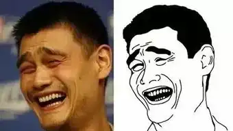 伍六七表情包素描黄脸