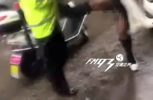  实拍奔驰女司机把交警打了,还发朋友圈炫耀呵呵,看把你能的
